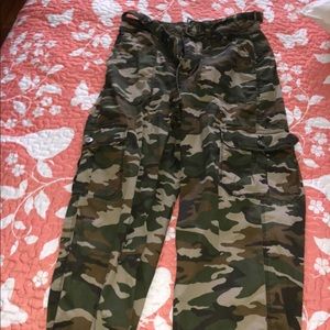 camo pants with a camo belt
